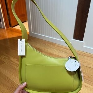 Anthropologie Melie Bianco Pistachio Shoulder Bag